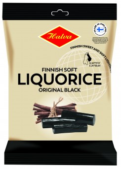 Halva Finnish soft Licorice original black 